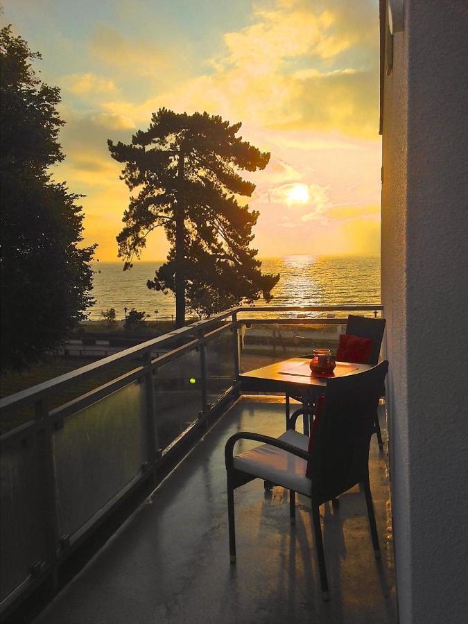 Feriendomizil Strandblick Feriendomizil Strandblick Appartement 2 Meersonne Haffkrug Bagian luar foto