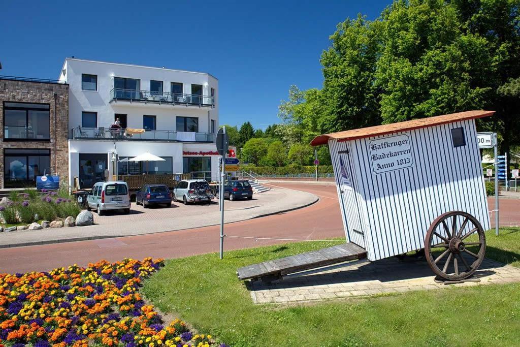 Feriendomizil Strandblick Feriendomizil Strandblick Appartement 2 Meersonne Haffkrug Bagian luar foto