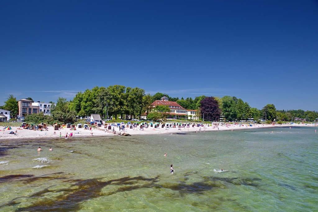 Feriendomizil Strandblick Feriendomizil Strandblick Appartement 2 Meersonne Haffkrug Bagian luar foto