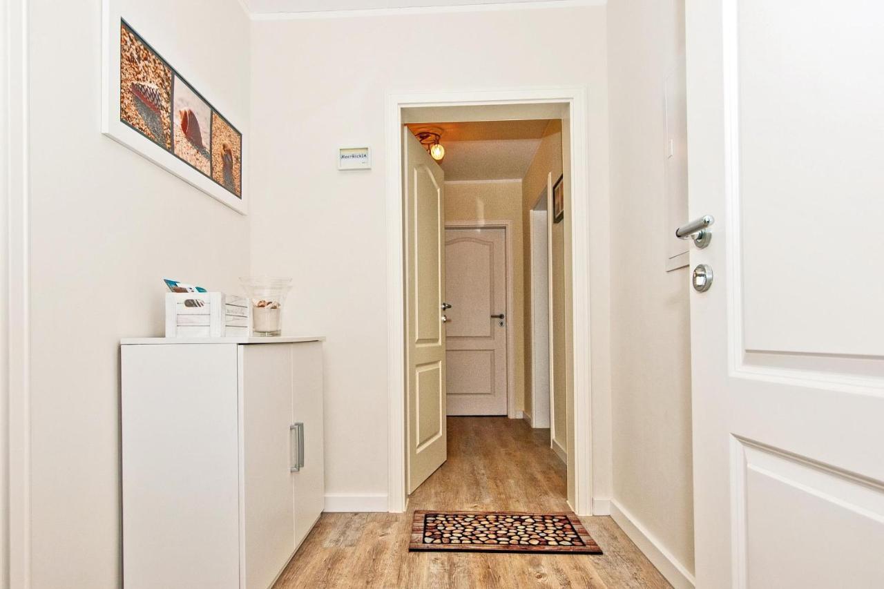 Feriendomizil Strandblick Feriendomizil Strandblick Appartement 2 Meersonne Haffkrug Bagian luar foto